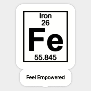 Iron Will Sticker